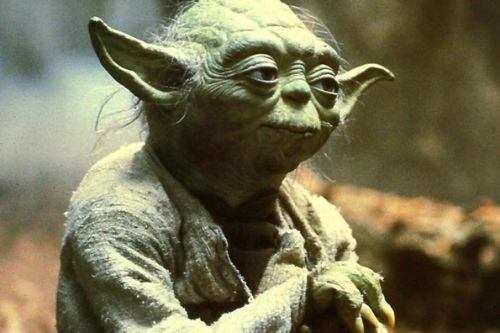 La canne de Yoda